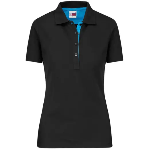 Ladies Solo Golf Shirt Aqua